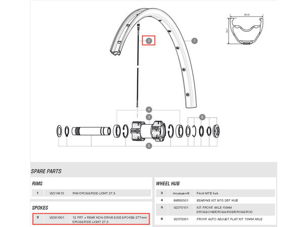 EKE MAV CROSSRIDE LIGHT 27,5 F+BV V2381801 